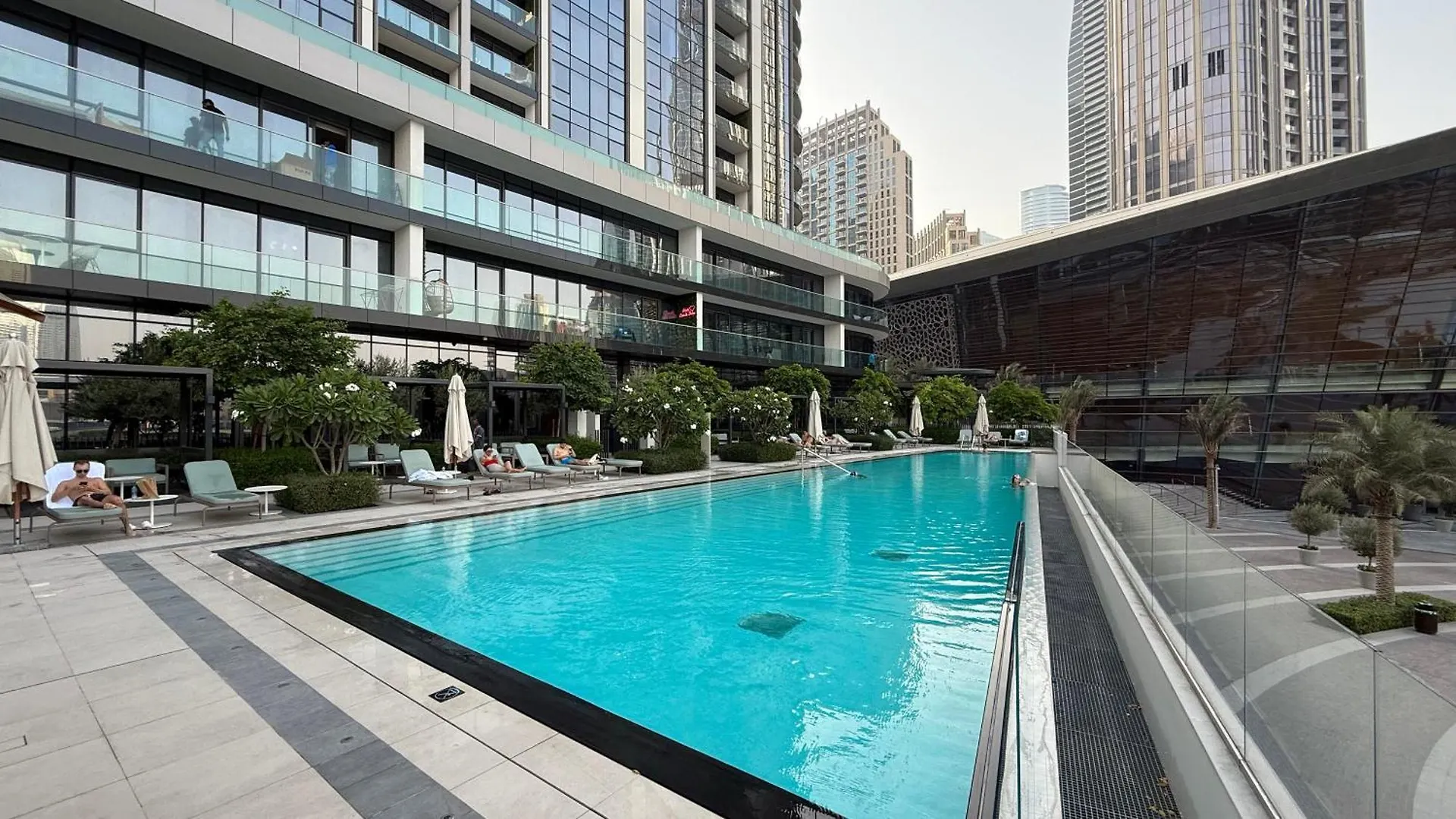 公寓 Sky-High Luxury 2Br Burj View Walk Dubai Mall