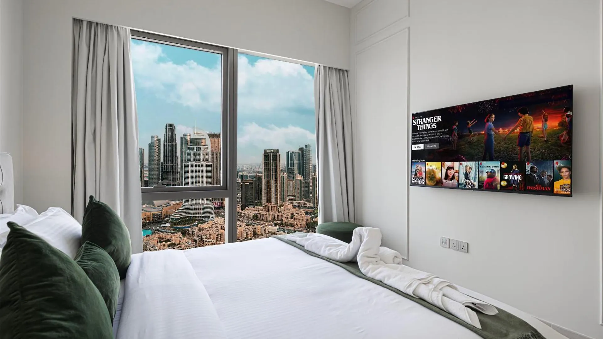 公寓 Sky-High Luxury 2Br Burj View Walk Dubai Mall 阿拉伯联合酋长国