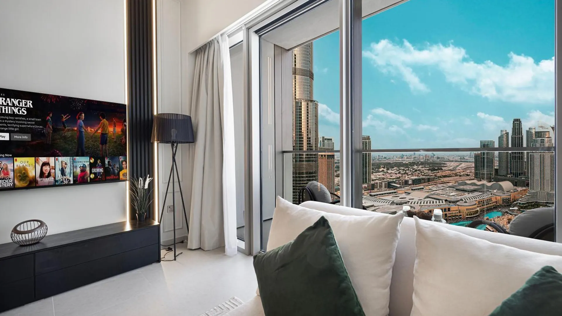 公寓 Sky-High Luxury 2Br Burj View Walk Dubai Mall 阿拉伯联合酋长国